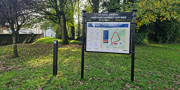 community walks signage