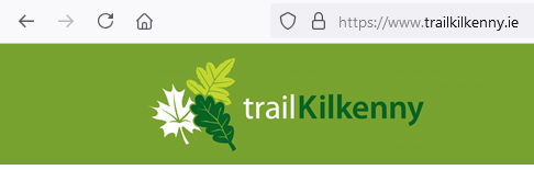 SSL security on Trail Kilkenny website